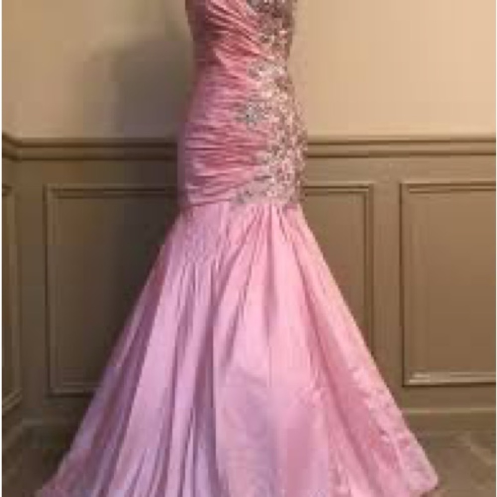 Pink Tony Bowls Pageant or Prom Gown